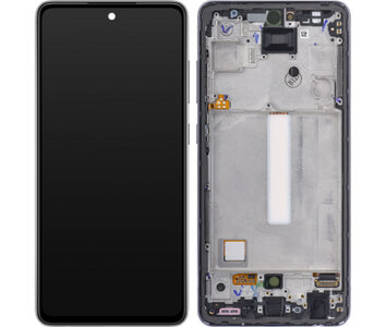 Samsung Galaxy A22 5G 2021 A226B LCD Display Touch Screen Rahmen Schwarz