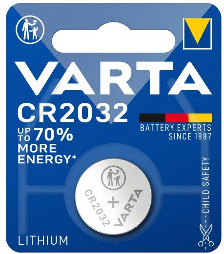 6 x Power One Varta 312 MF Hörgerätebatterien