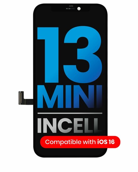 iPhone 13 Mini 5.4 Zoll Retina LCD Display Touch Screen Digitizer Bildschirm Schwarz