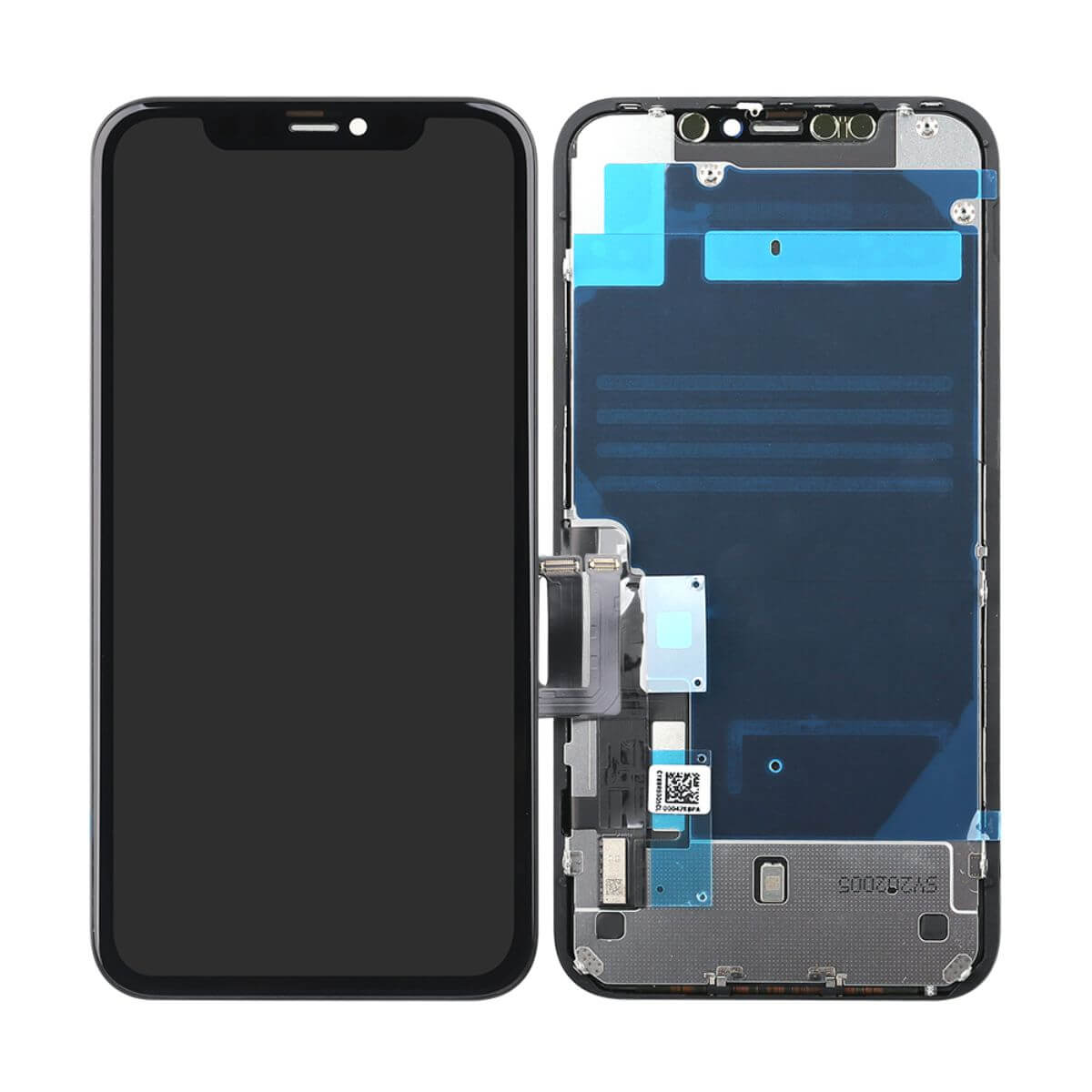 iPhone 11 6.1 Retina LCD Display Bildschirm Glas Scheibe Touch Screen Digitizer Schwarz