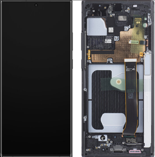 Original Samsung Galaxy Note 20 Ultra 5G LCD Display Touch Screen - Braun