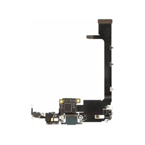 Für iPhone 11 Pro Ladeanschluss Flex-Grün