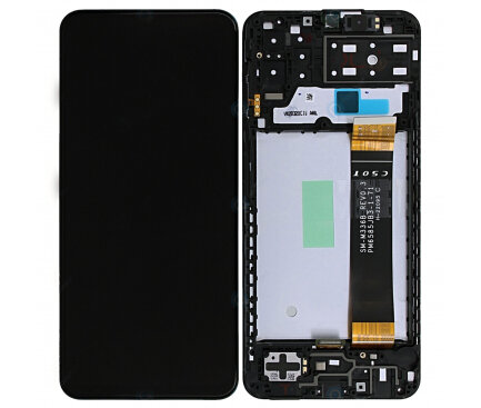 Original Samsung Galaxy A13 2022 A135F LCD Display Touch Screen GH82-28508A / GH82-28653A Schwarz