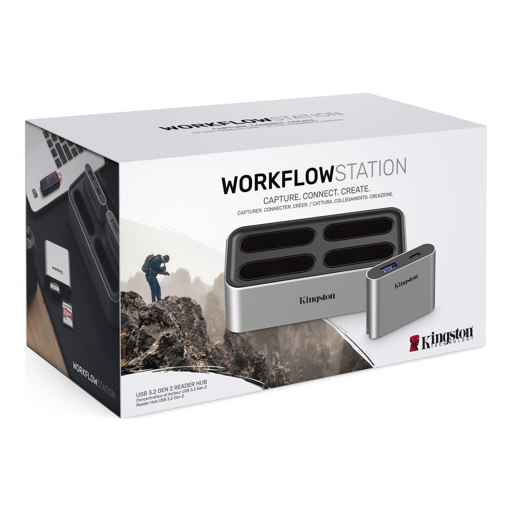 Kingston Workflow Station und Lesegeräte