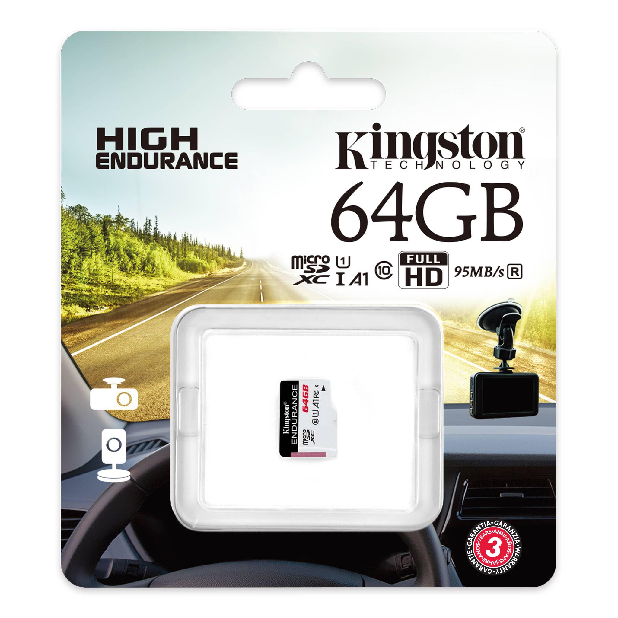 Kingston High-Endurance microSD Speicherkarte 64GB