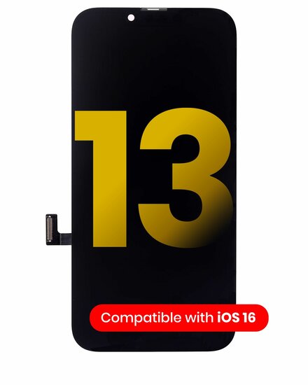 iPhone 13 6.1 Zoll Retina LCD Display Touch Screen Digitizer Bildschirm Schwarz