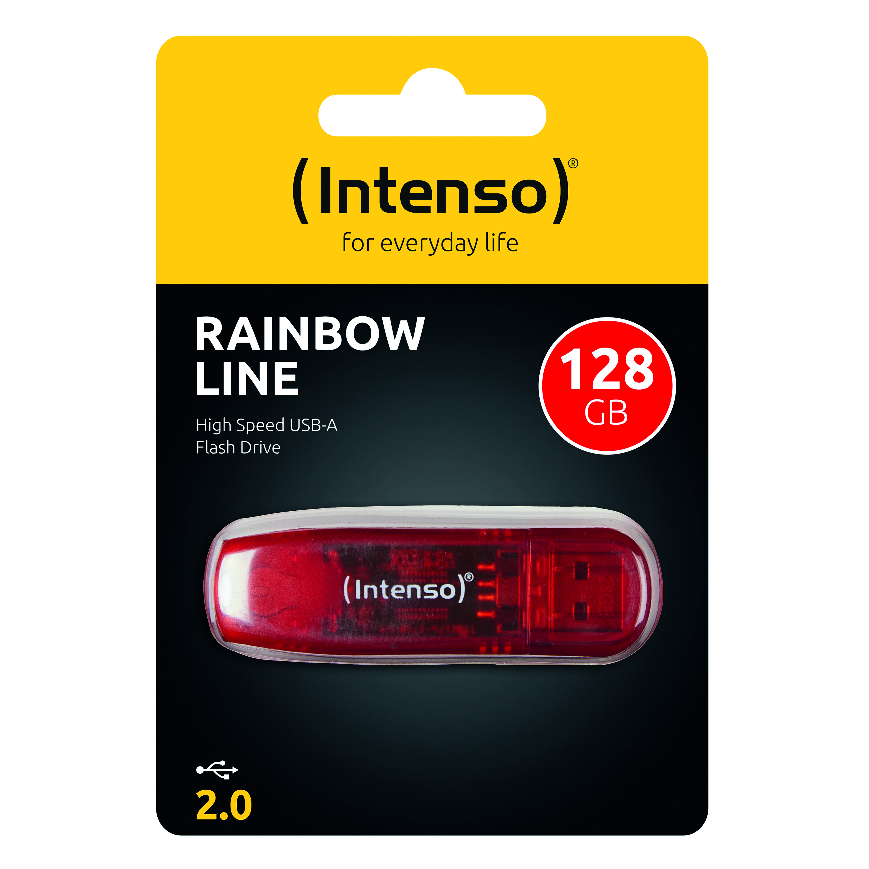 Intenso USB Stick Speicherstick Rainbow Line 128GB